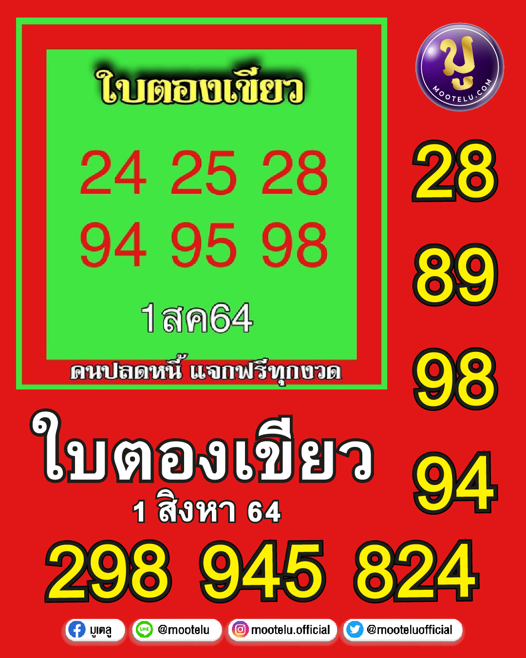 ใบตองเขียว 01-08-64