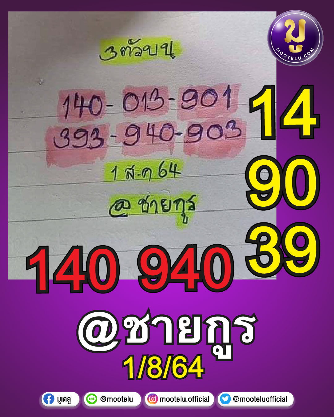 @ชายกูร 01-08-64