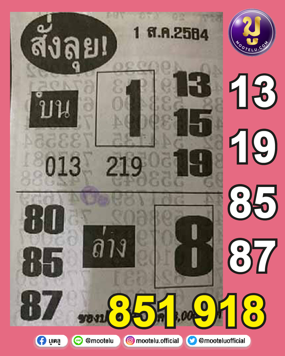 สั่งลุย 01-08-64