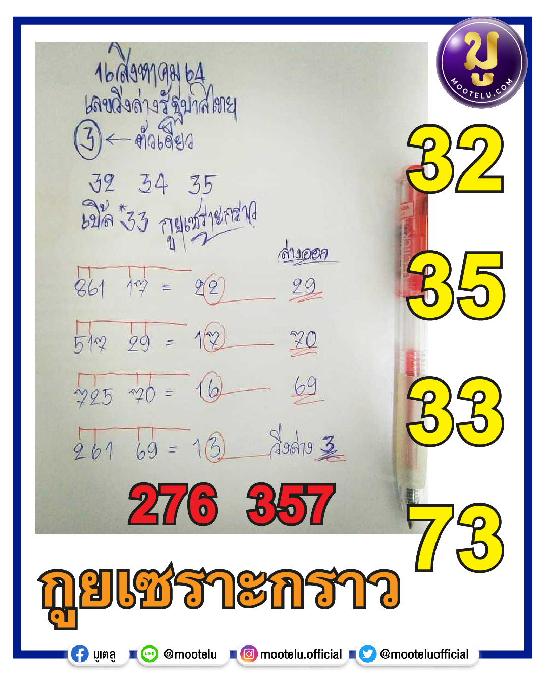 กูยเซราะกราว 16-08-64