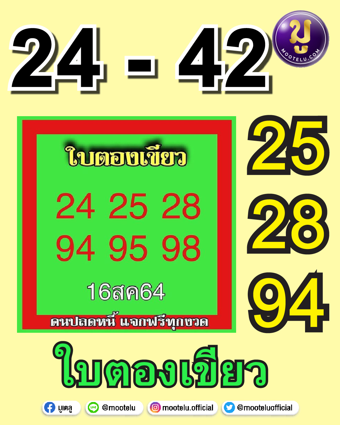 ใบตองเขียว 16-08-64