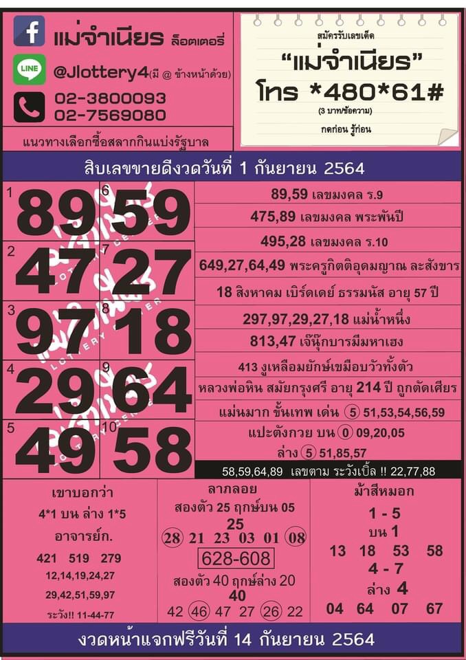 แม่จำเนียร 01-09-64