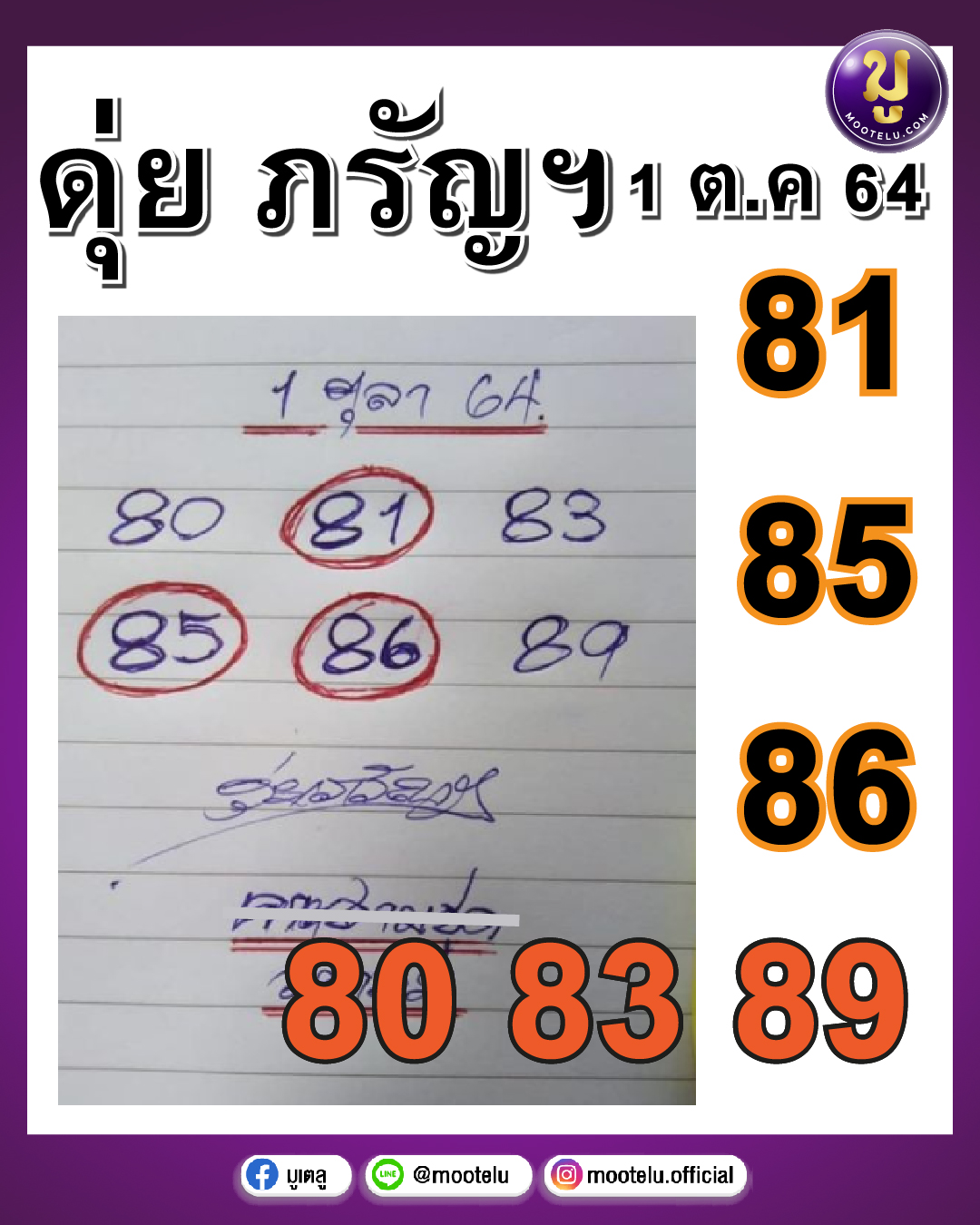 ดุ่ย ภรัญฯ 01-10-64