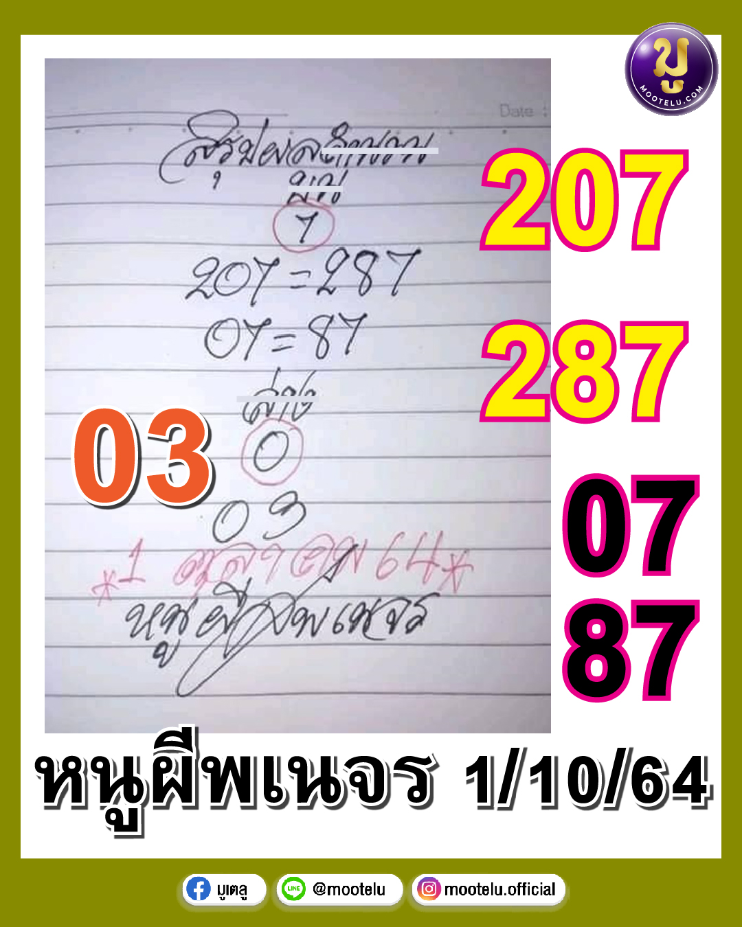 หนูผีพเนจร 01-10-64
