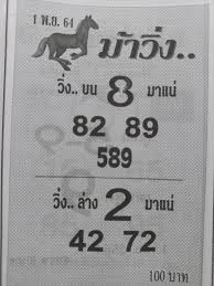 ม้าวิ่ง 01-11-64