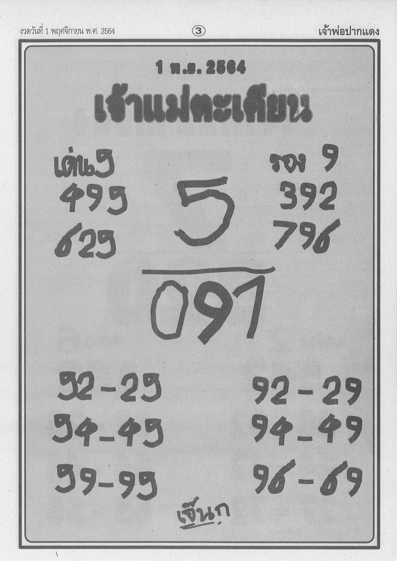 เจ้าแม่ตะเคียนทอง 01-11-64