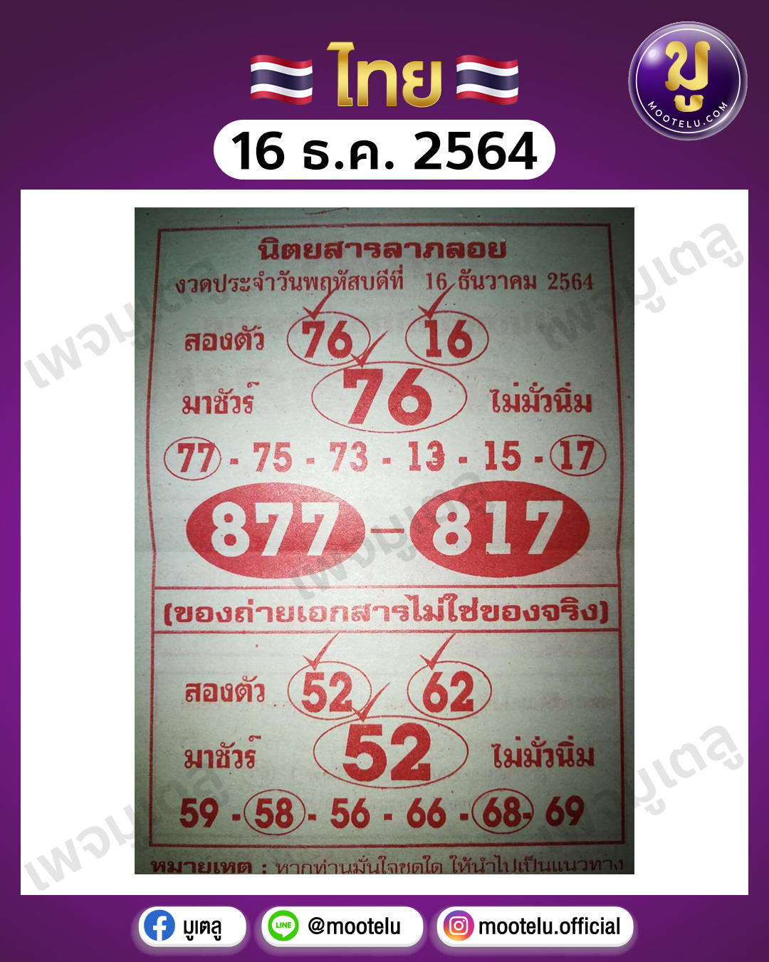 ลาภลอย 16-12-64