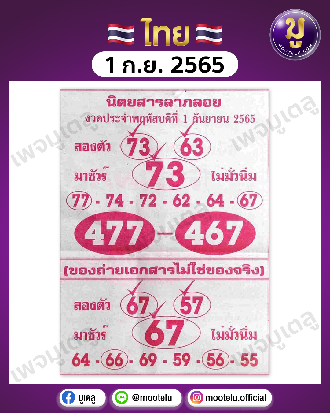 นิตยสารลาภลอย 1-9-65