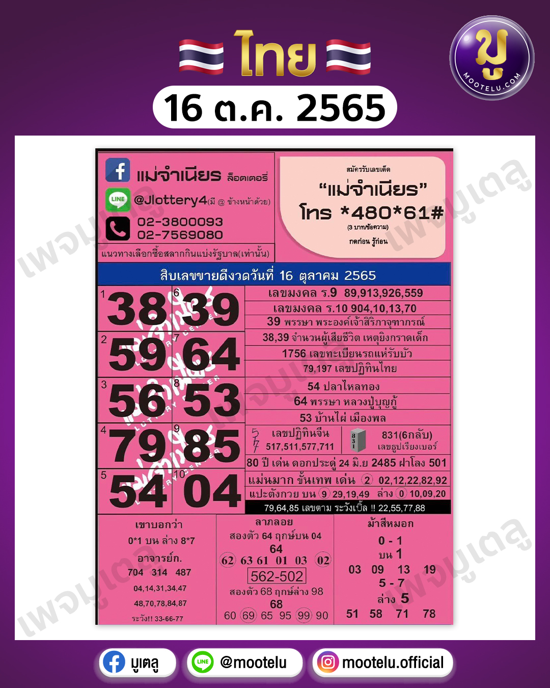 แม่จำเนียร 16-10-65
