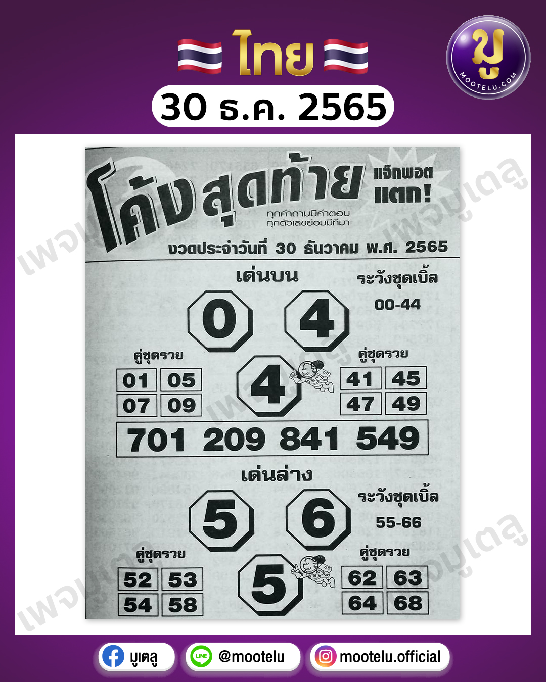 โค้งสุดท้าย 30-12-65