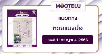 หวยแมงปอ 1-7-66 
