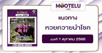 หวยควายนำโชค 1-10-66
