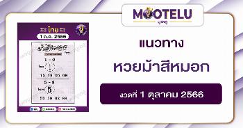 หวยม้าสีหมอก 1-10-66 