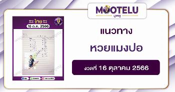 หวยแมงปอ 16-10-66 