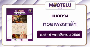 หวยเพชรกล้า เด็กชายนำโชค 16-11-66 