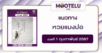 หวยแมงปอ 1-2-67 