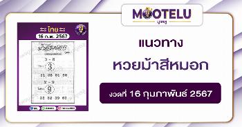 หวยม้าสีหมอก 16-2-67 