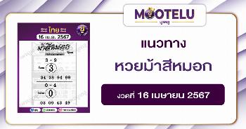 หวยม้าสีหมอก 16-4-67 